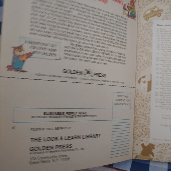 Vintage Little Golden Book "The Lively Little Rabbit" - Picture 5 of 5